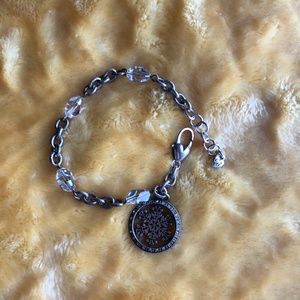 Brighton Snow Crystal Snowflake Bead Bracelet